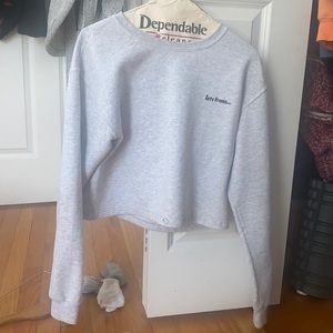 iets frans cropped sweatshirt